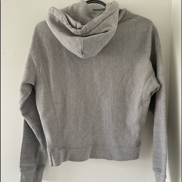 grey champion reverse weave hoodie - Picture 7 of 7